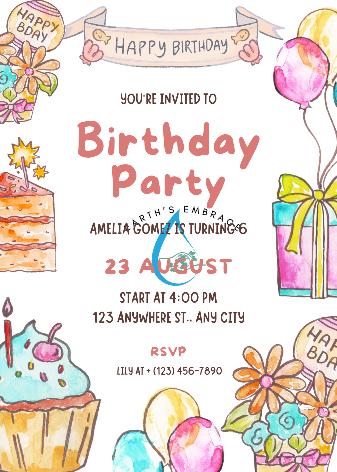 Watercolor Party