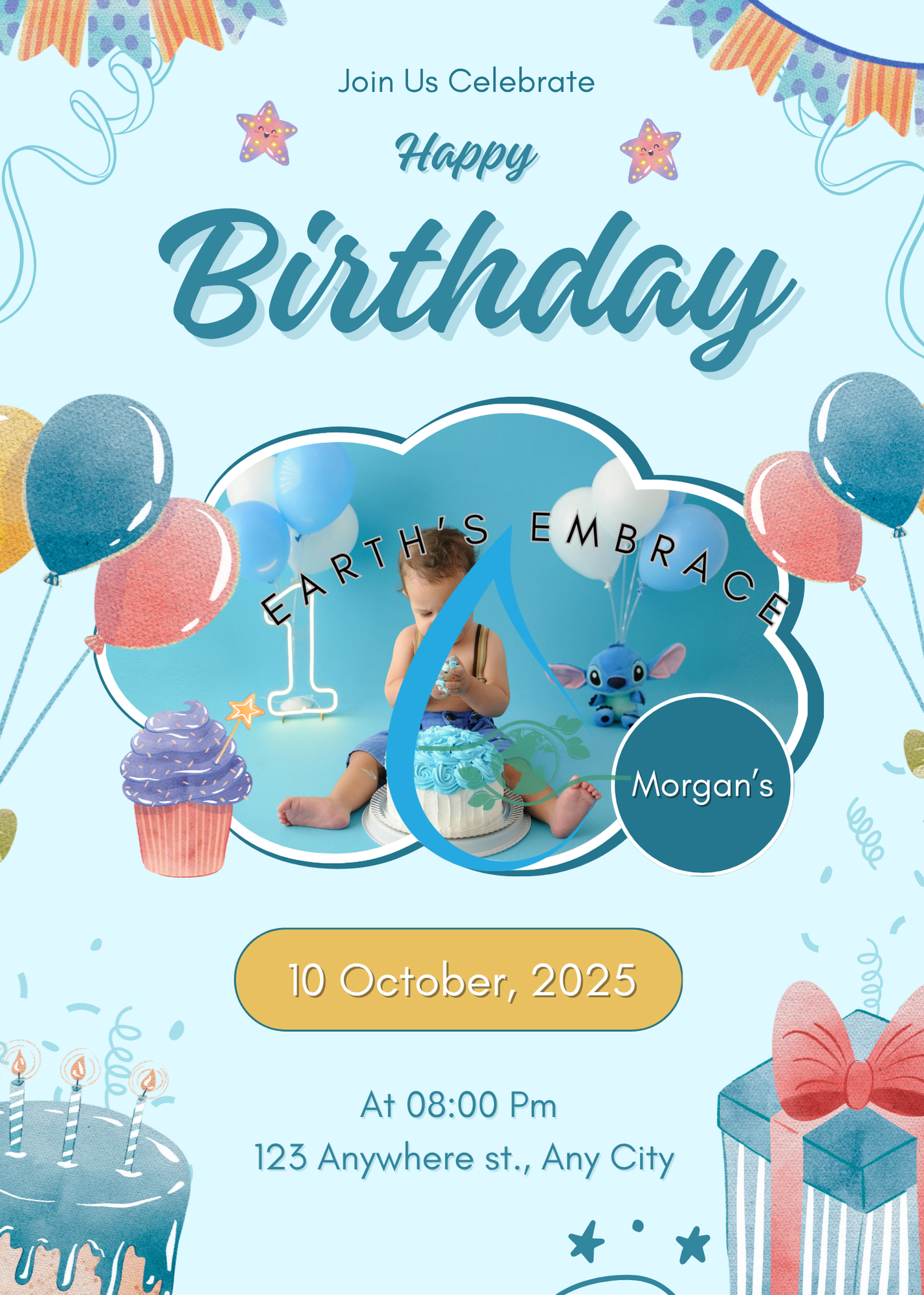 Cloud Cake Smash Party