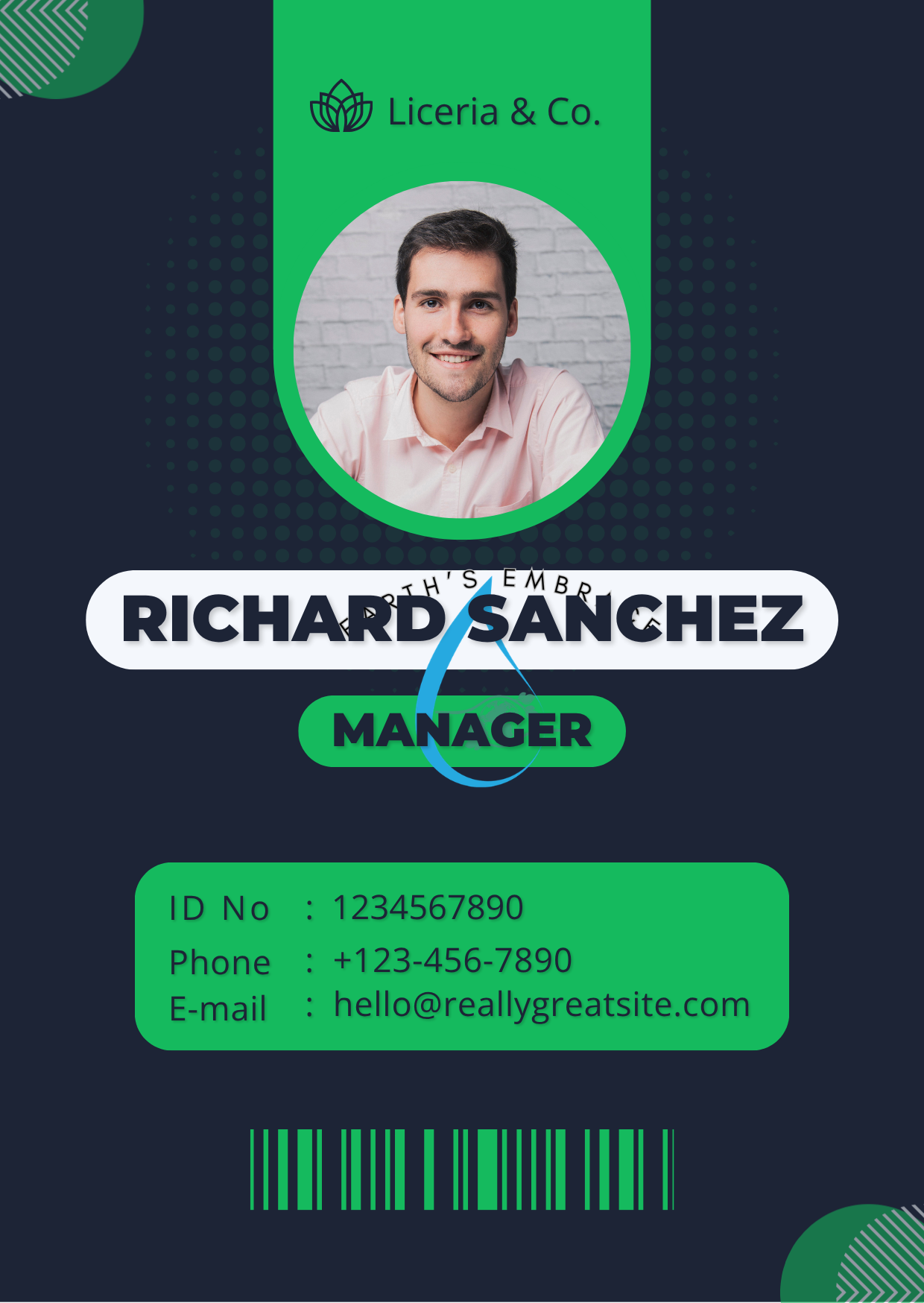 Richard Sanchez — Liceria Manager Card