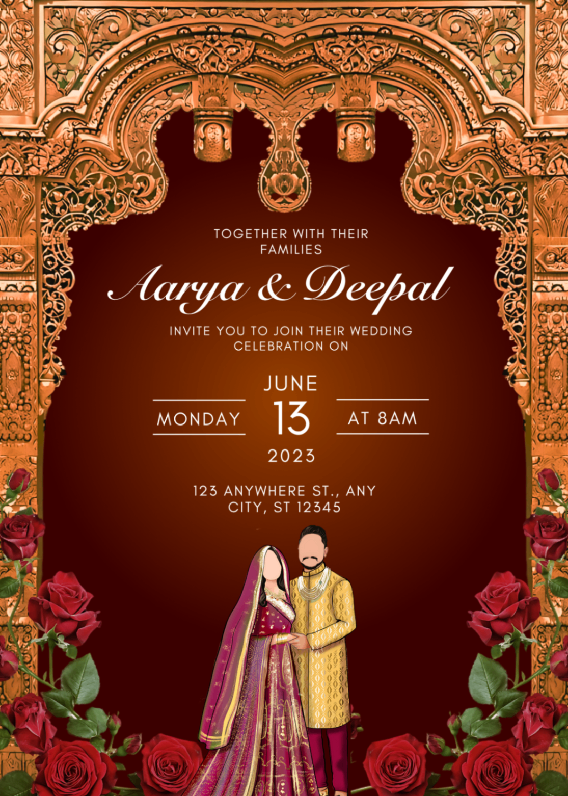 Invitation design 6