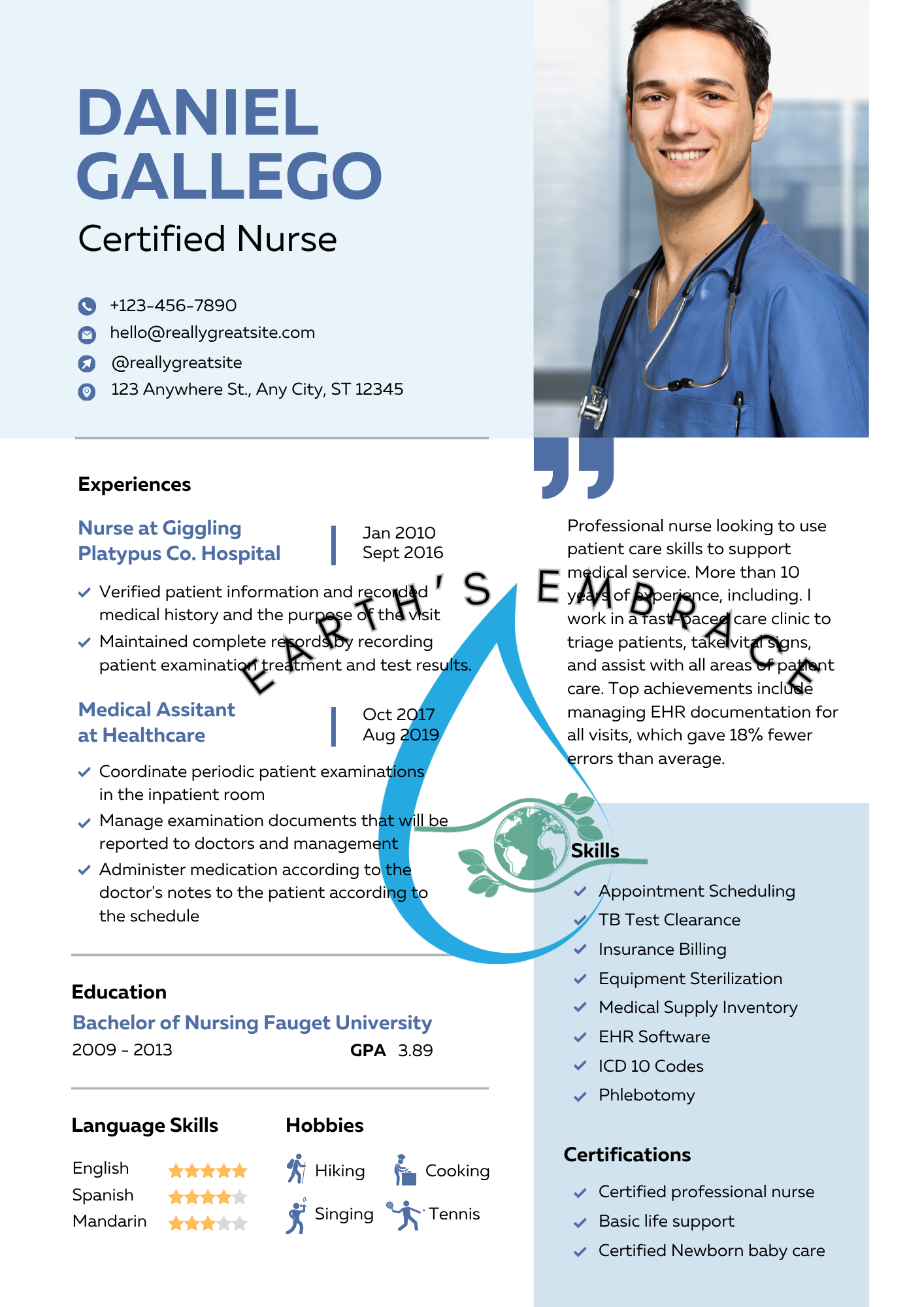 Daniel — Certified Nurse