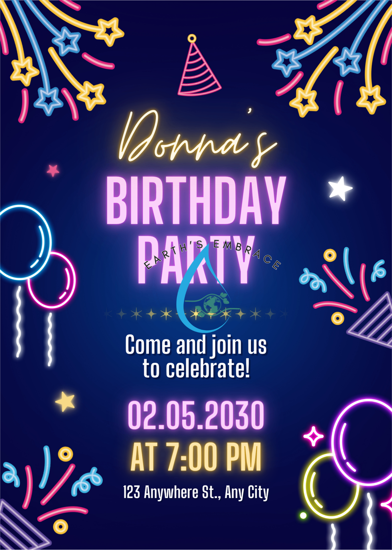 Neon Party Night