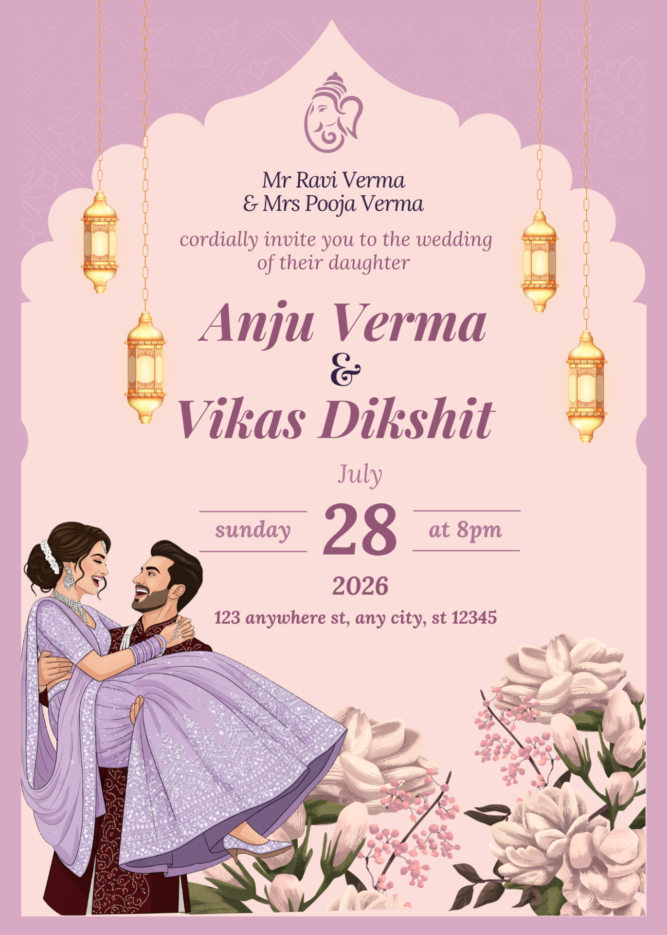Invitation design 8