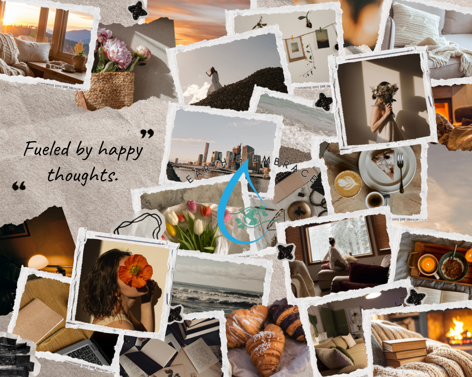 Happy Thoughts Collage