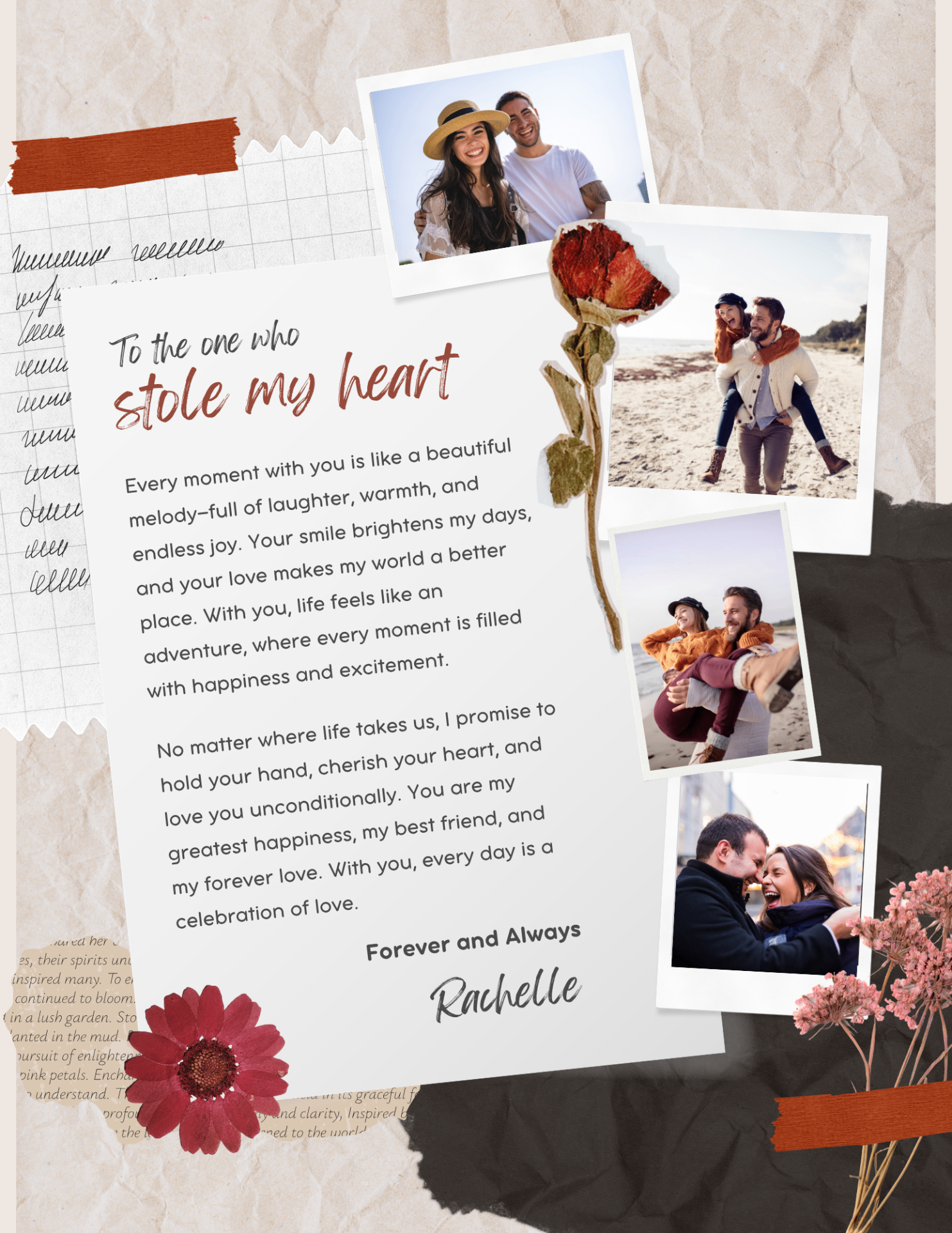 Stole My Heart Collage