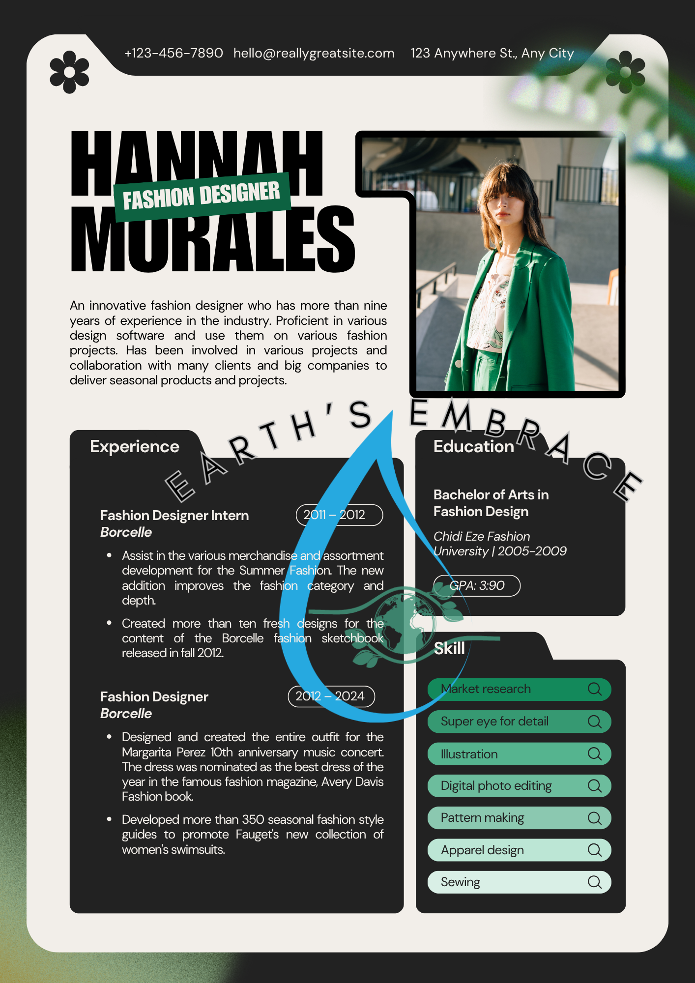 Hannah Morales — Fashion Designer