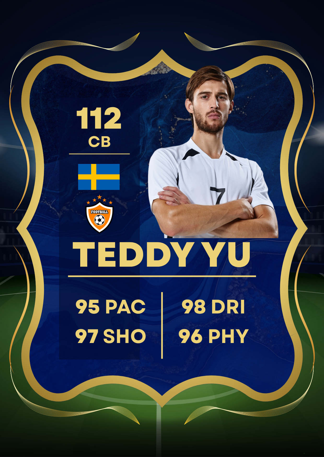 Teddy Yu — Stadium Player Card