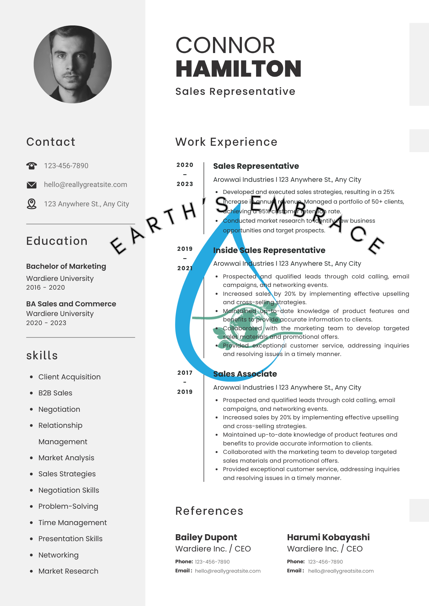 Connor — Sales Representative
