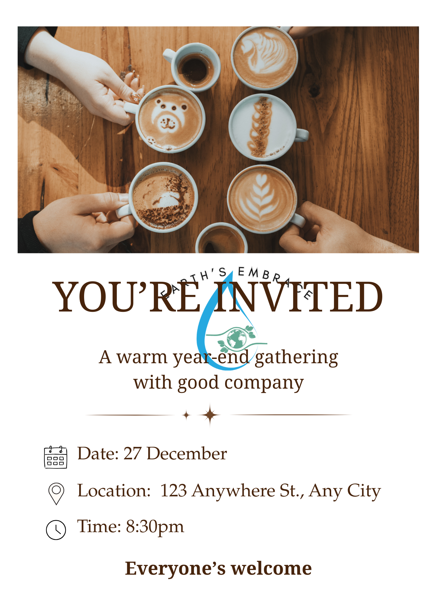 Coffee Gathering Invitation