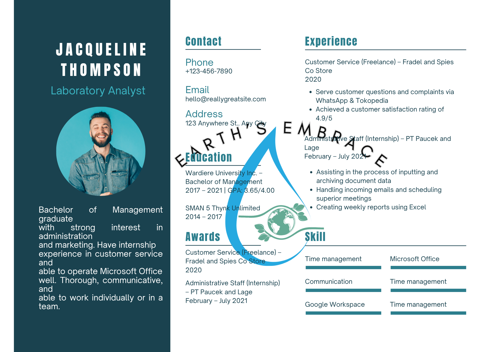 Jacqueline Thompson — Laboratory Analyst