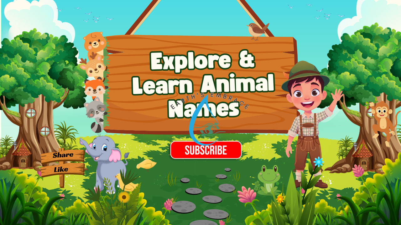 Explore & Learn Animal Names