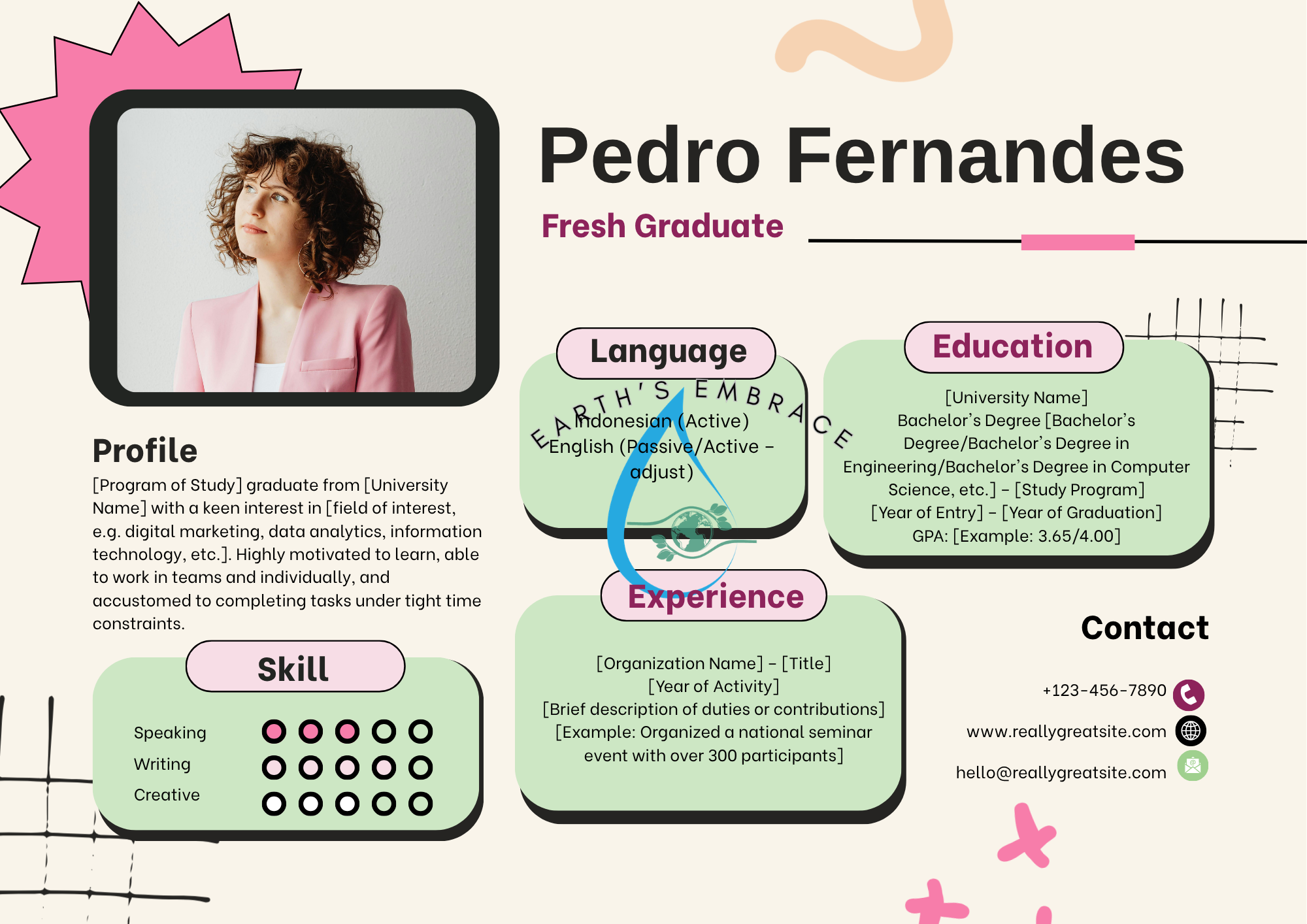 Pedro Fernandes — Fresh Graduate