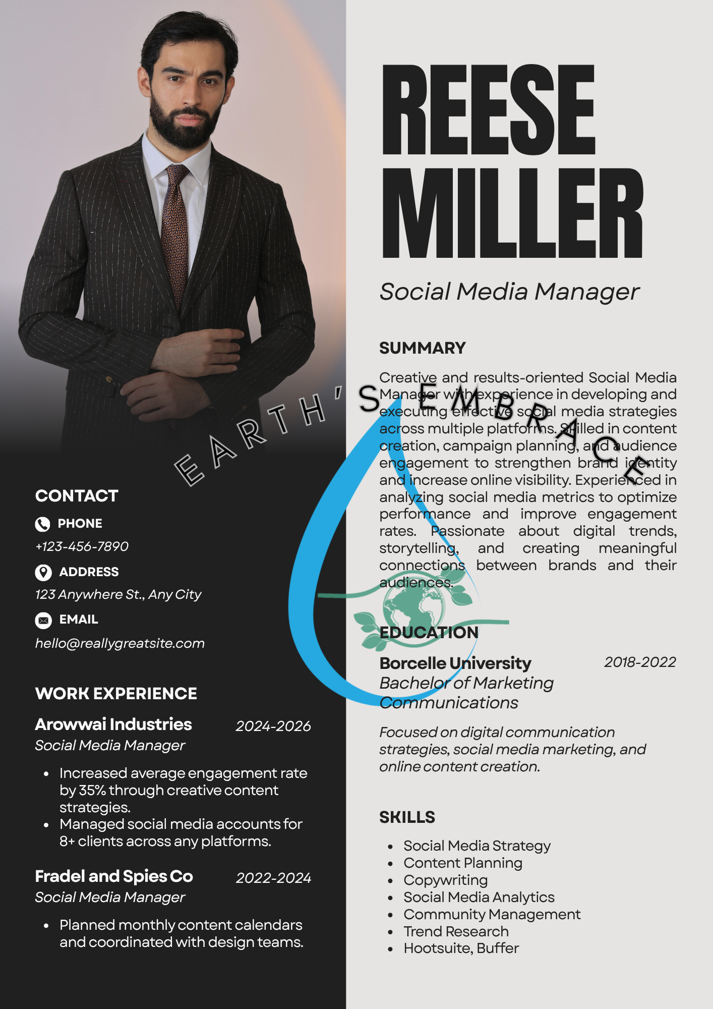Reese — Social Media Manager