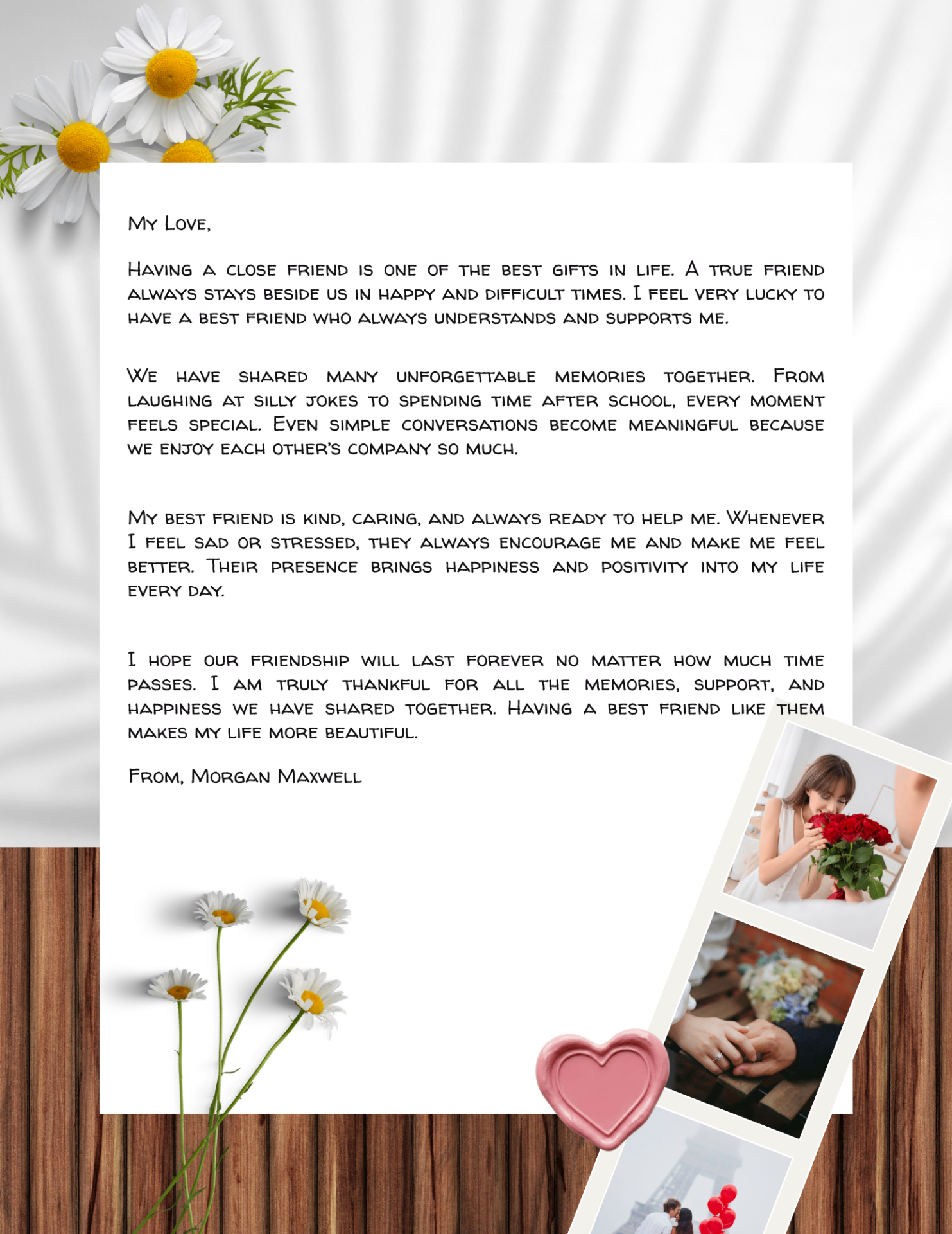 Daisy Memory Note