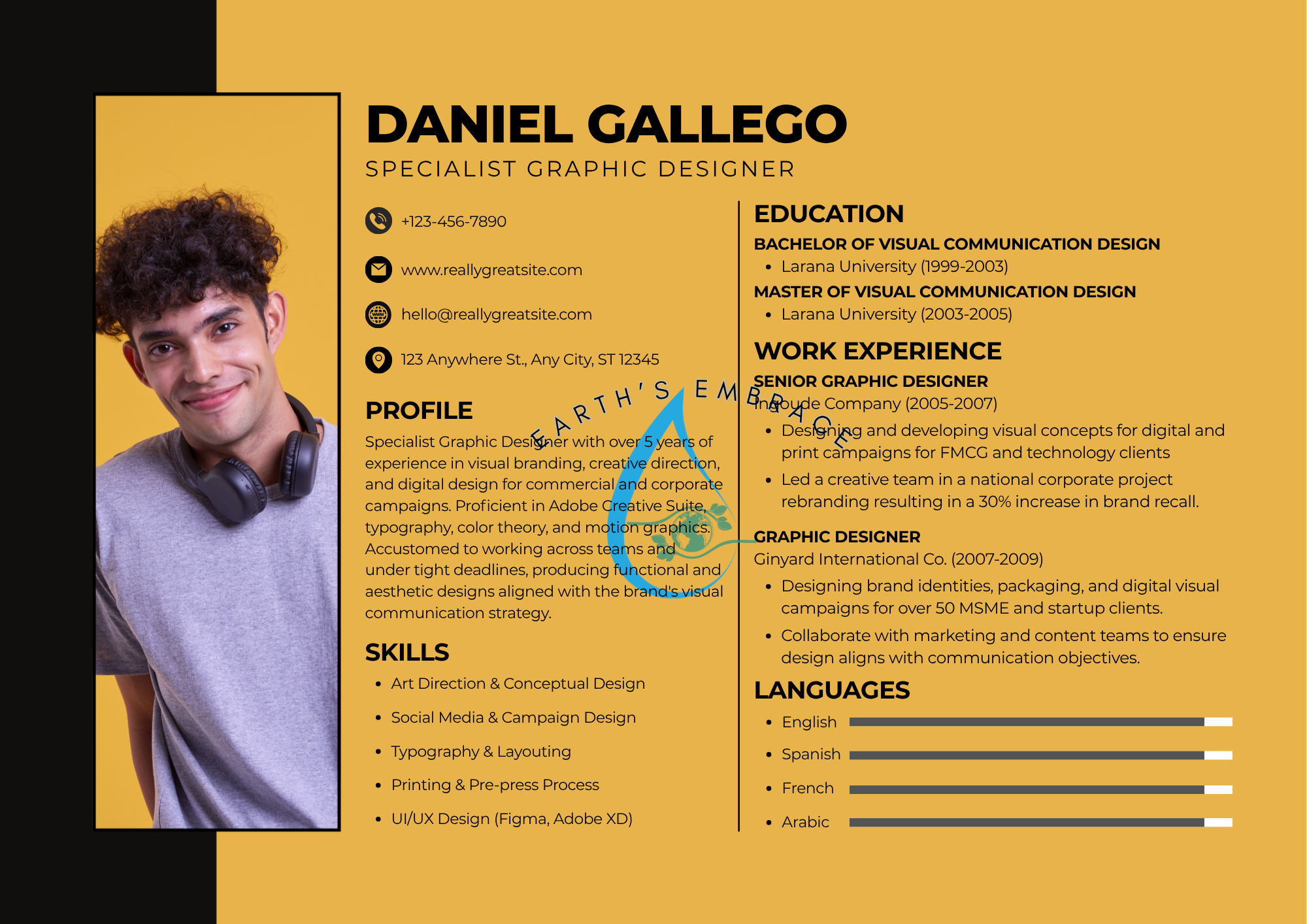 Daniel Gallego — Specialist Graphic Designer