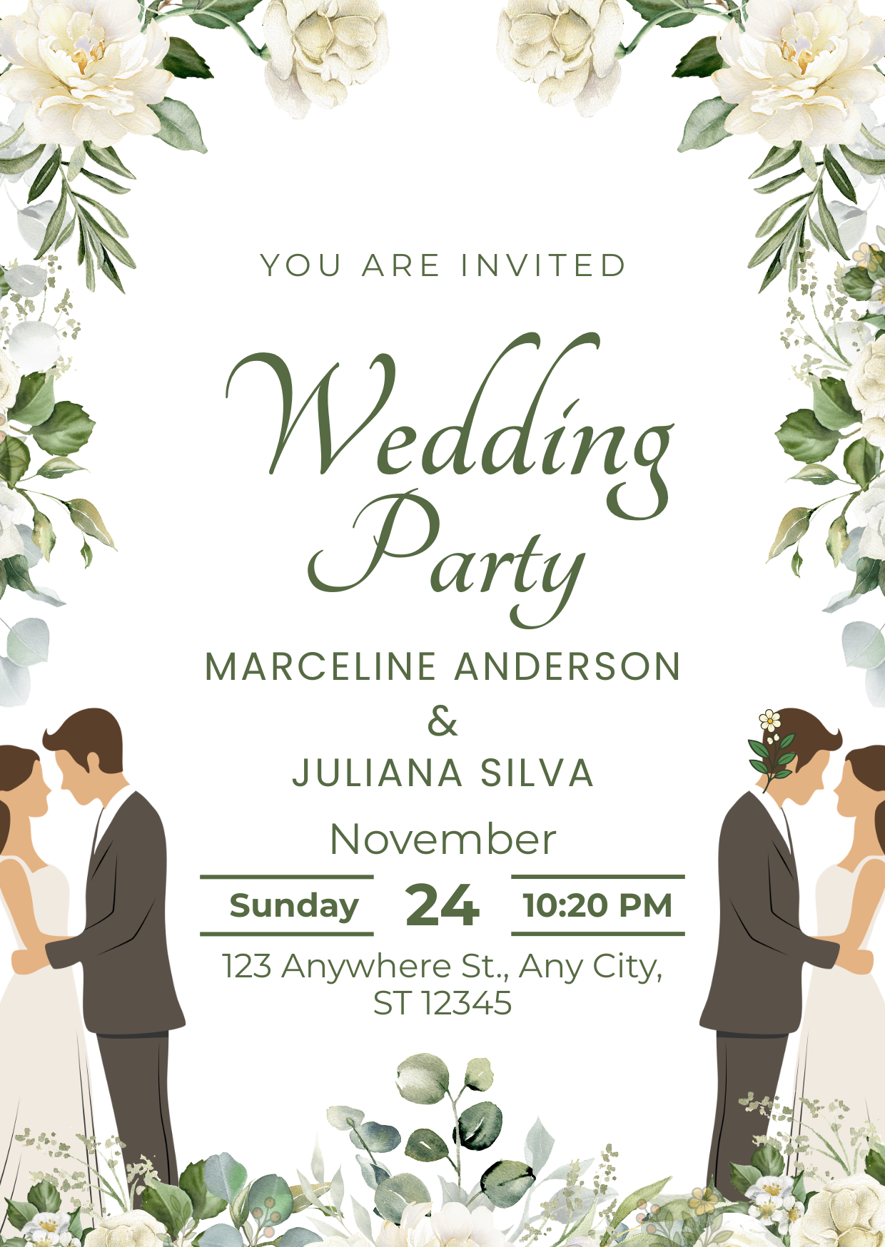Botanical Party E-Invite