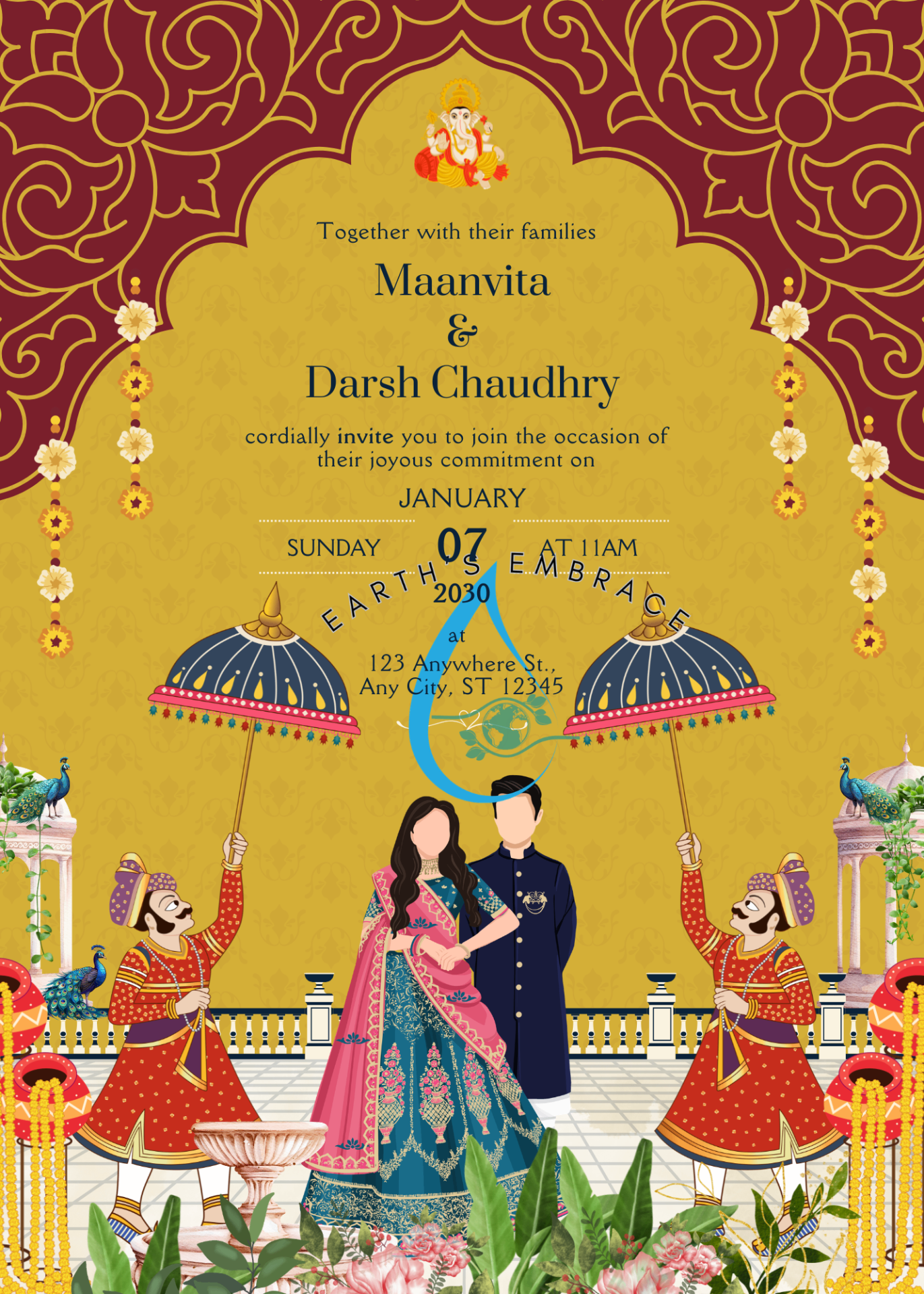 Heritage Palace Invitation