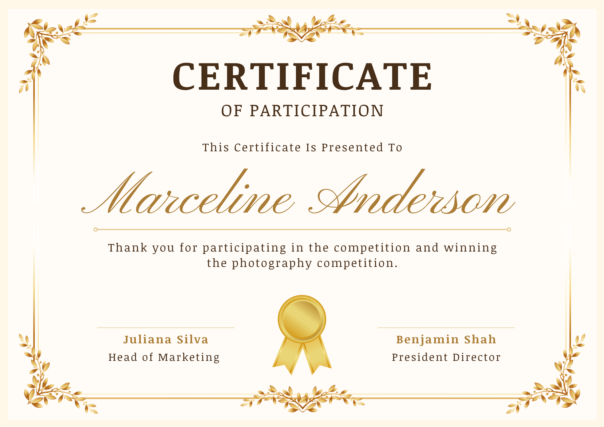 Golden Leaves Participation