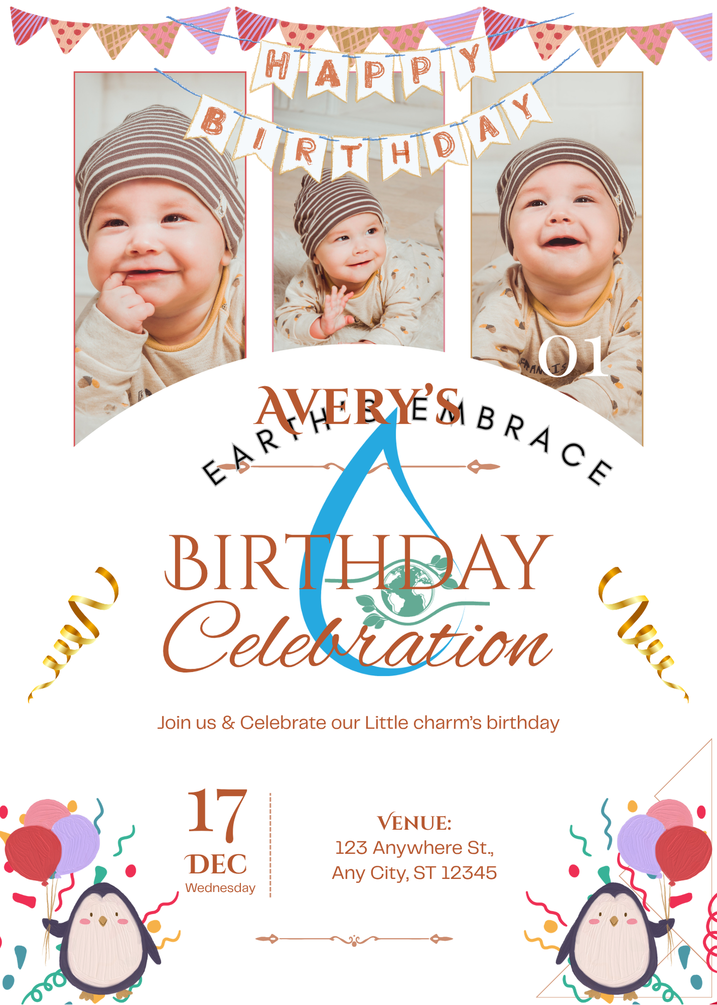 Avery's Bunting Celebration