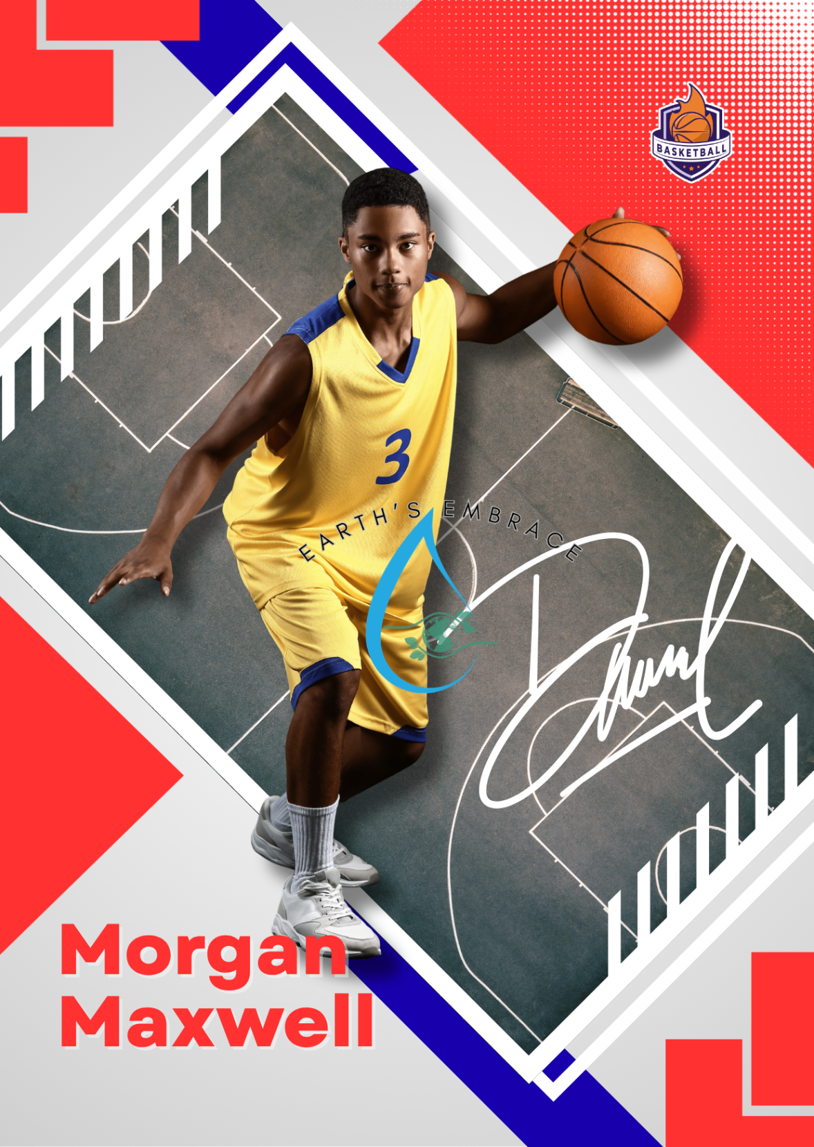 Aaron Loeb — Signature Hoops Card