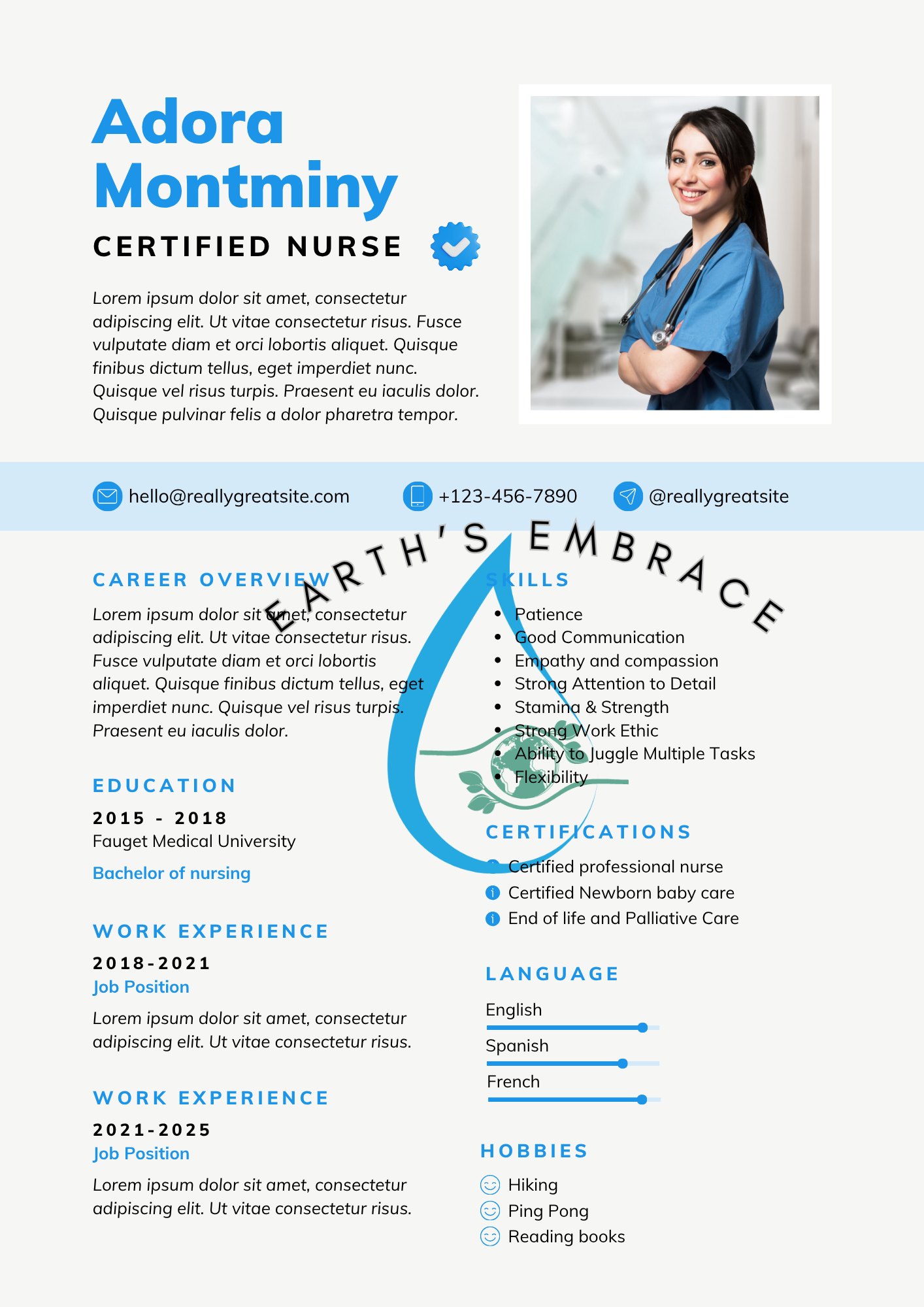 Adora — Certified Nurse