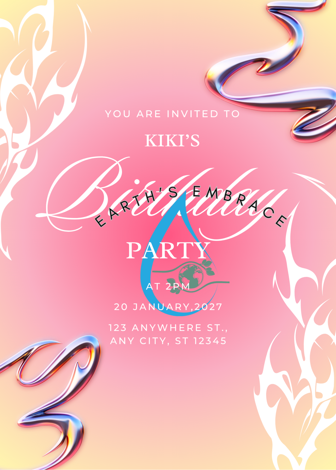 Glossy Pink Party