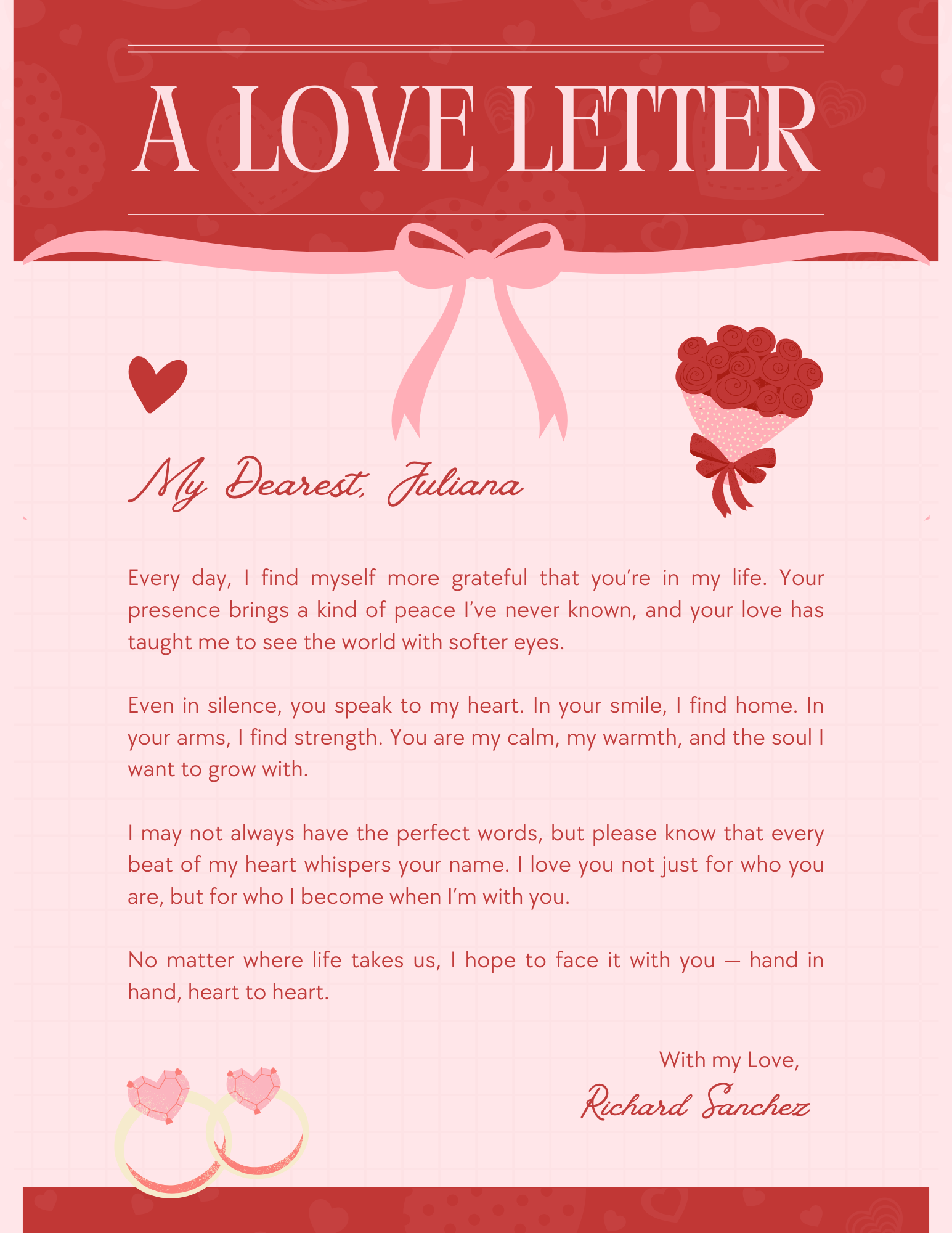 Ribbon Love Letter