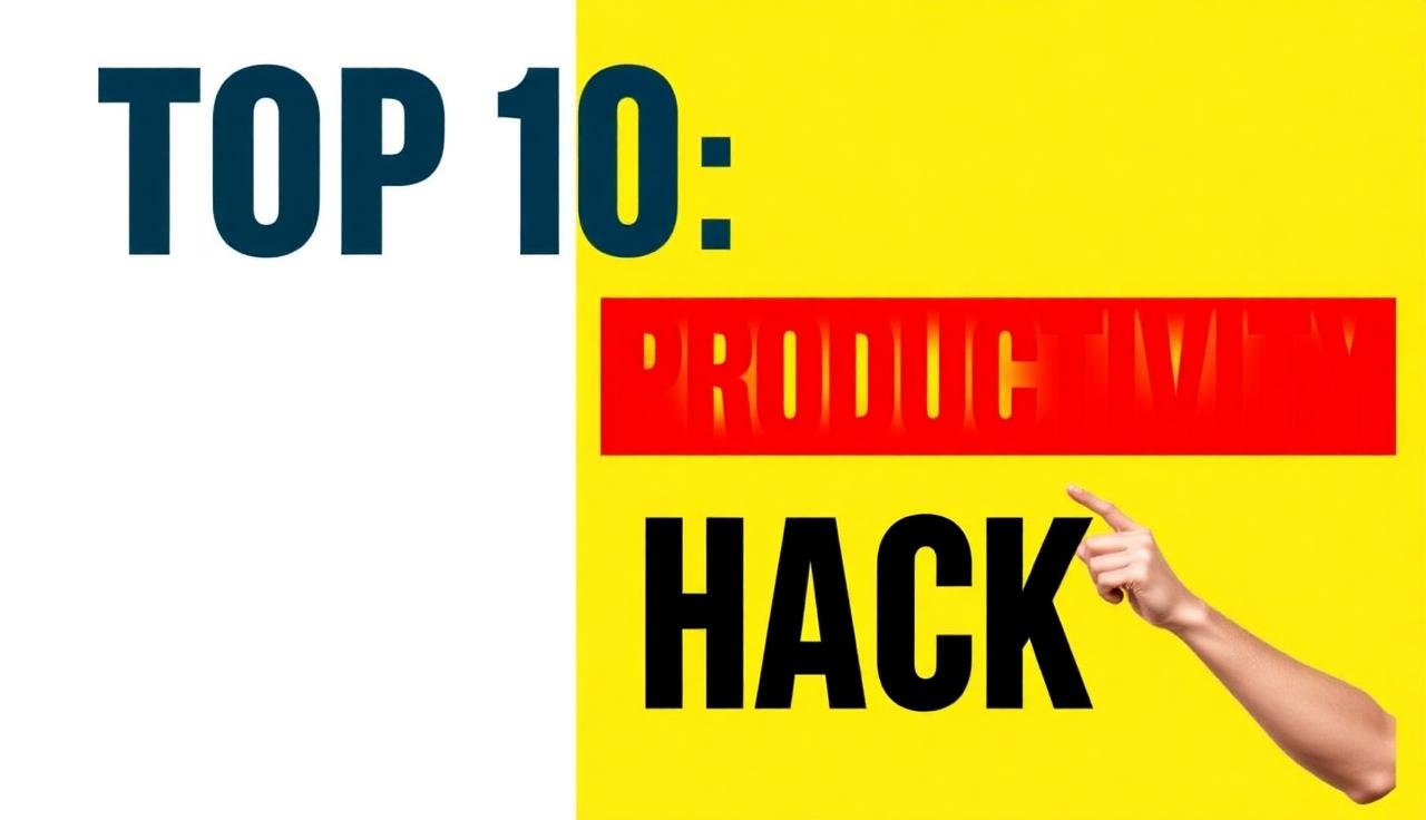 Top 10 Productivity Hacks